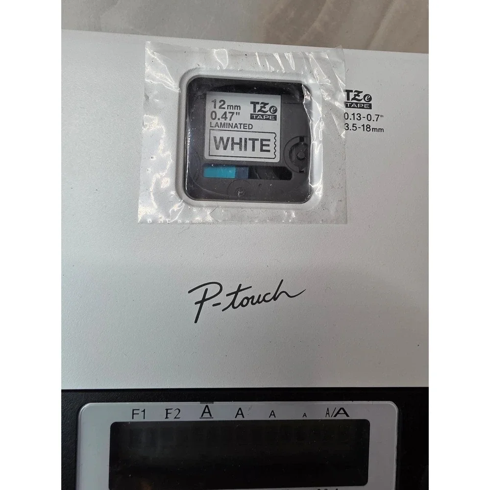 Brother P-touch PT-2040 Desktop Label Maker Thermal Printer TZe Tape‎ QWERTY W1